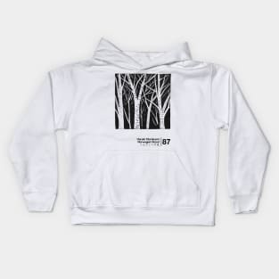 Norwegian Wood - Haruki Murakami / Minimalist Graphic Artwork Kids Hoodie